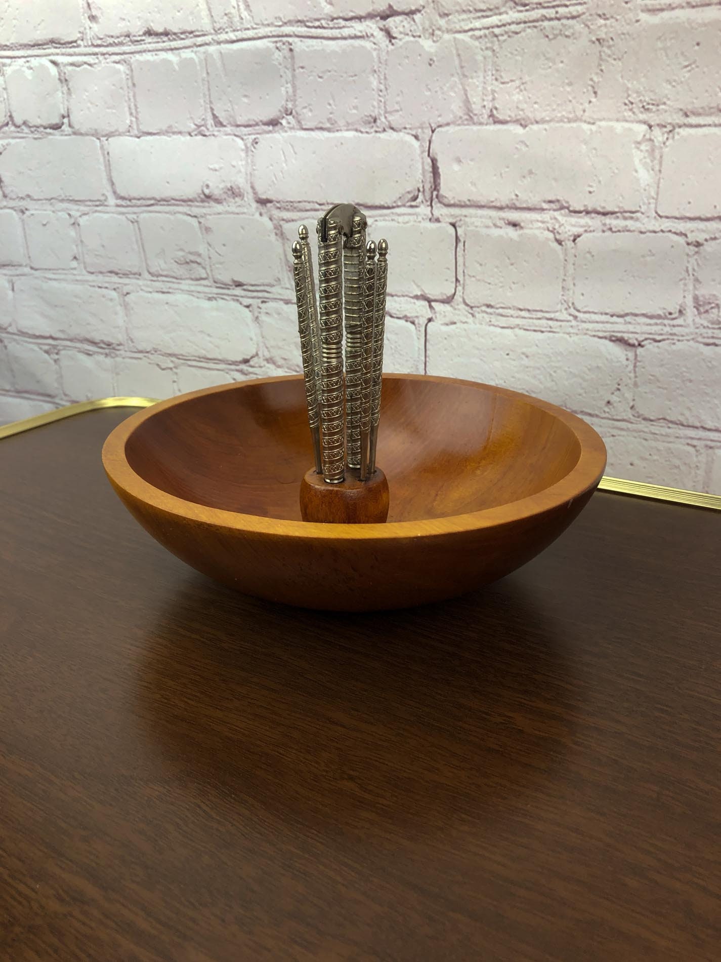 Wood Nut Bowl, Nut Bowl, Baribocraft Nut Bowl, Maple Nut Bowl, Vintage