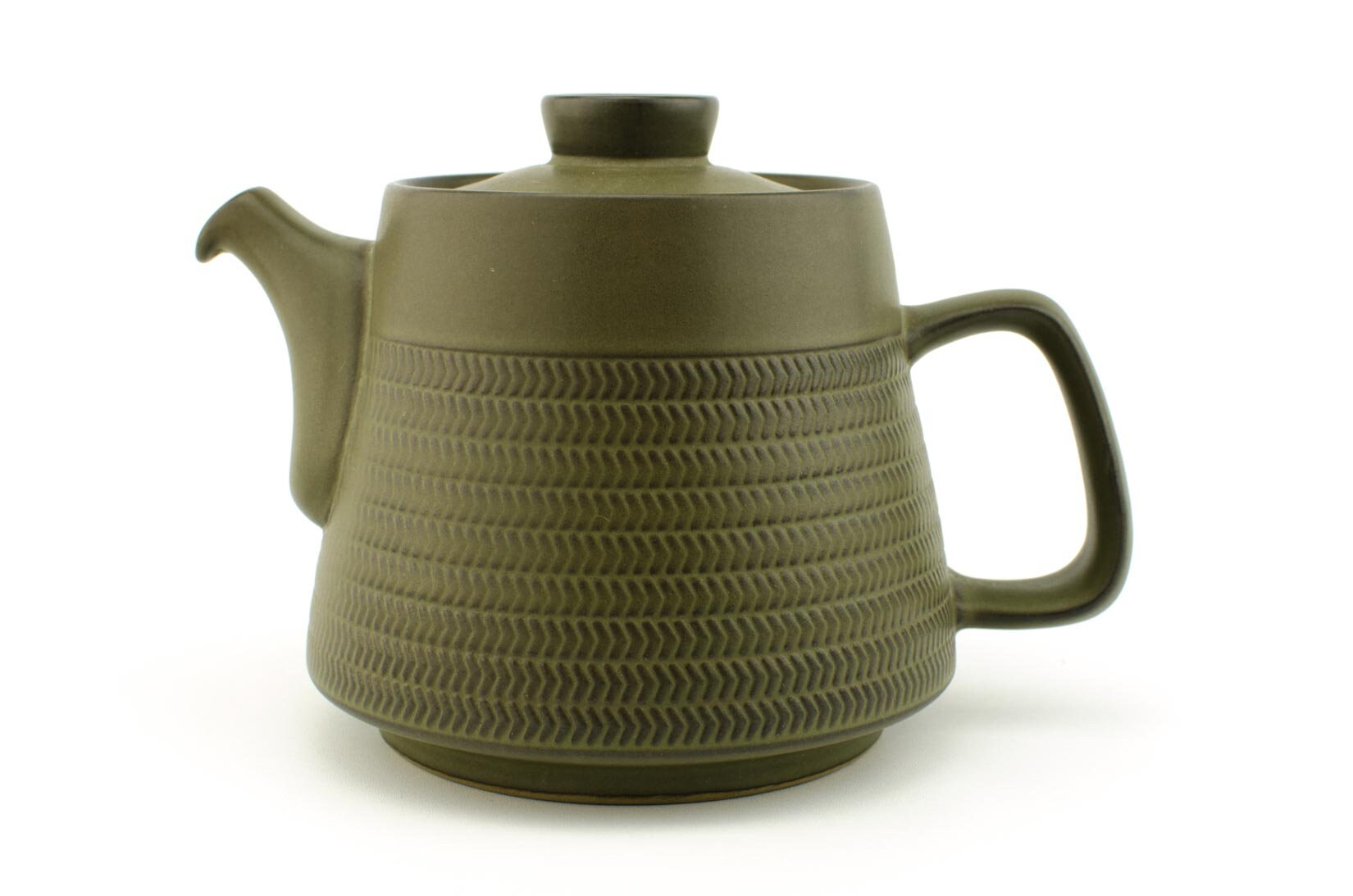 Denby Chevron Teapot, Denby Camelot Teapot, Denby Pottery Chevron/Camelot