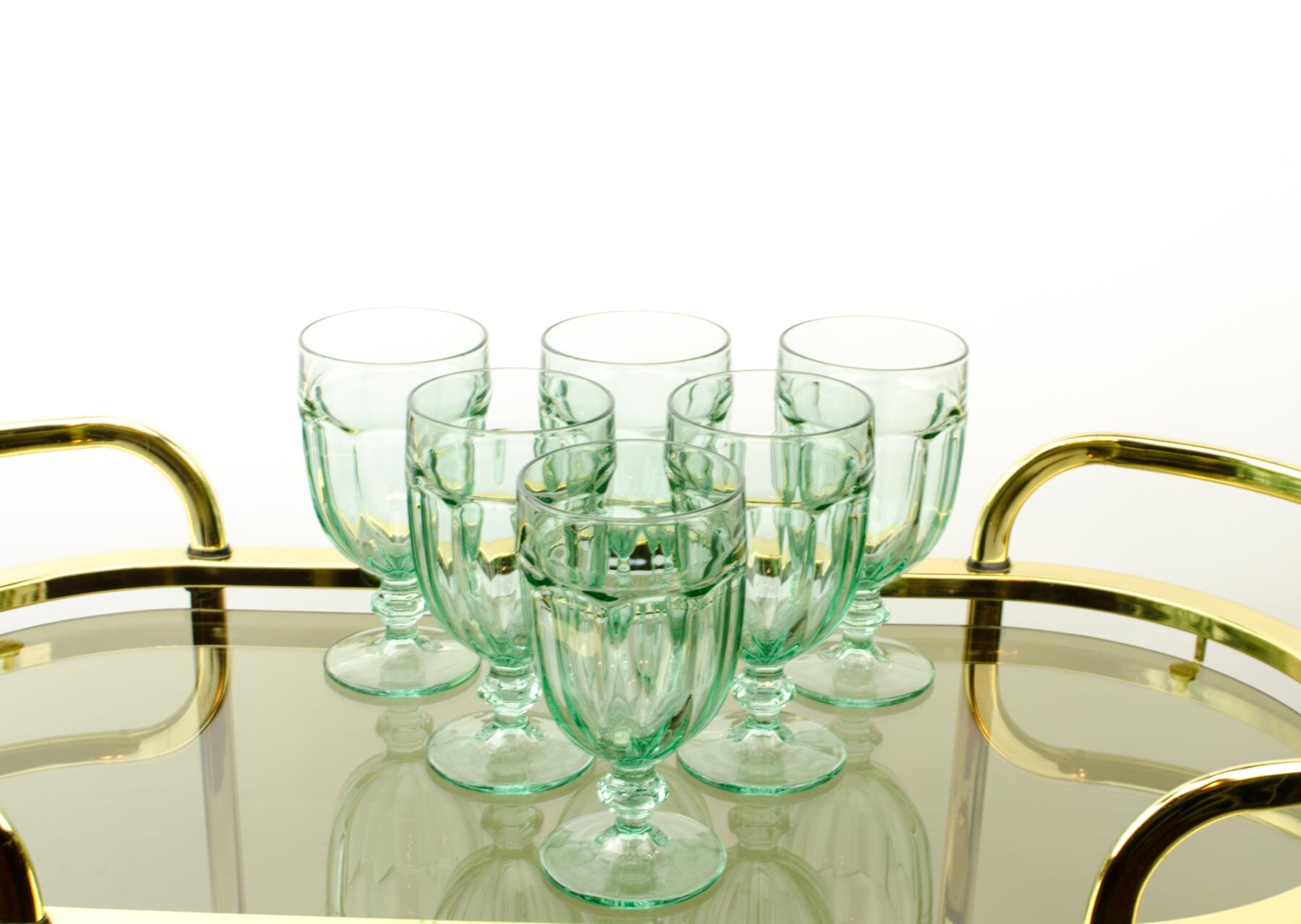Duratuff Goblet, Libbey Duratuff Wine Goblets, Vintage Duratuff Glasses