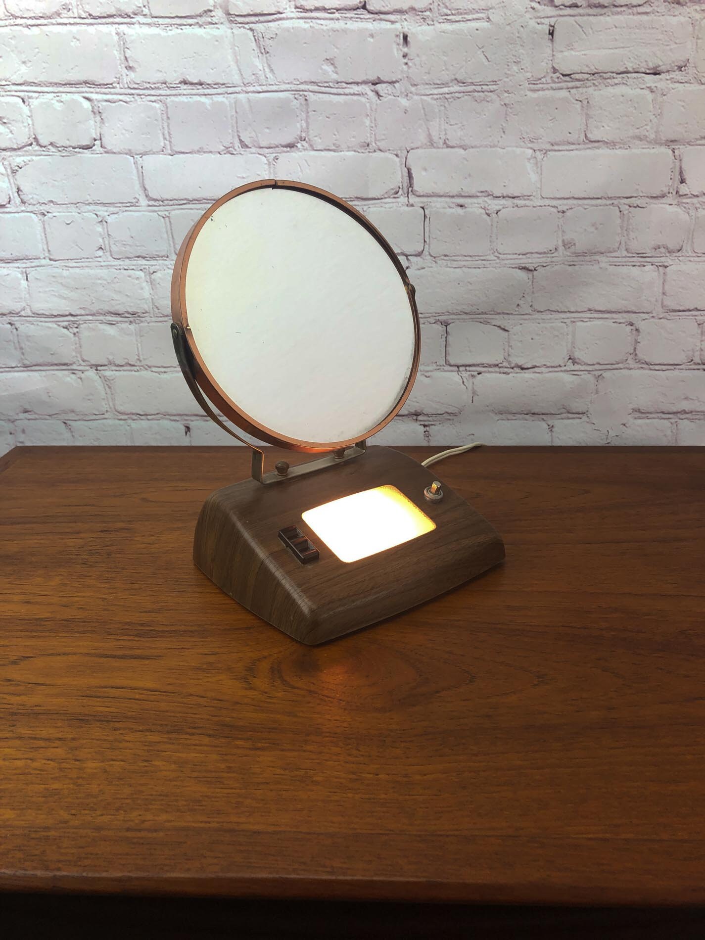Vintage Makeup Mirror, Vanity Mirror