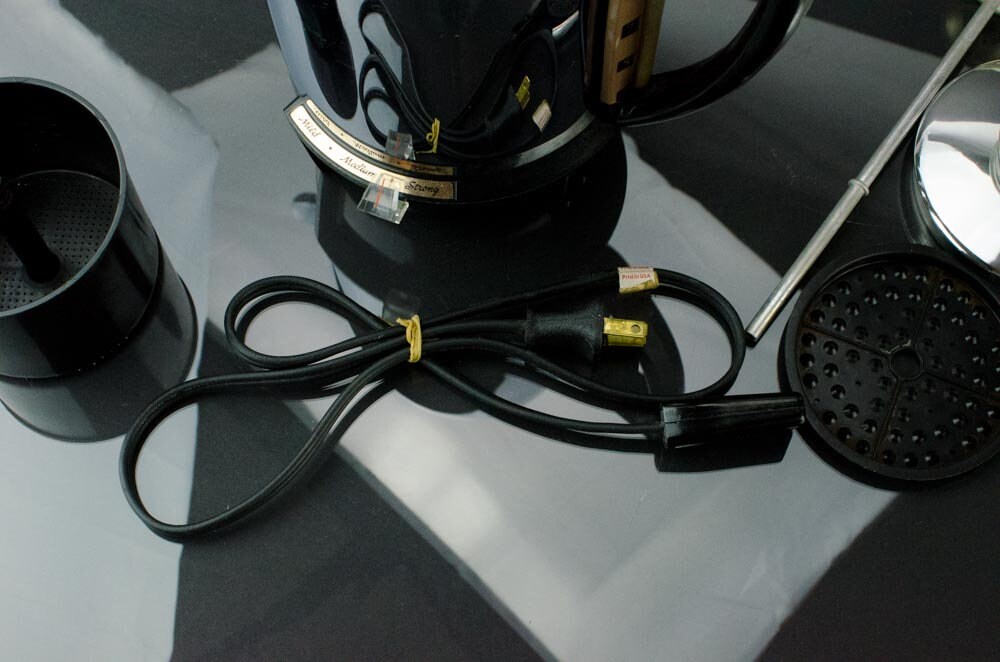 General Electric Automatic Coffee Maker, Vintage Chrome Percolator