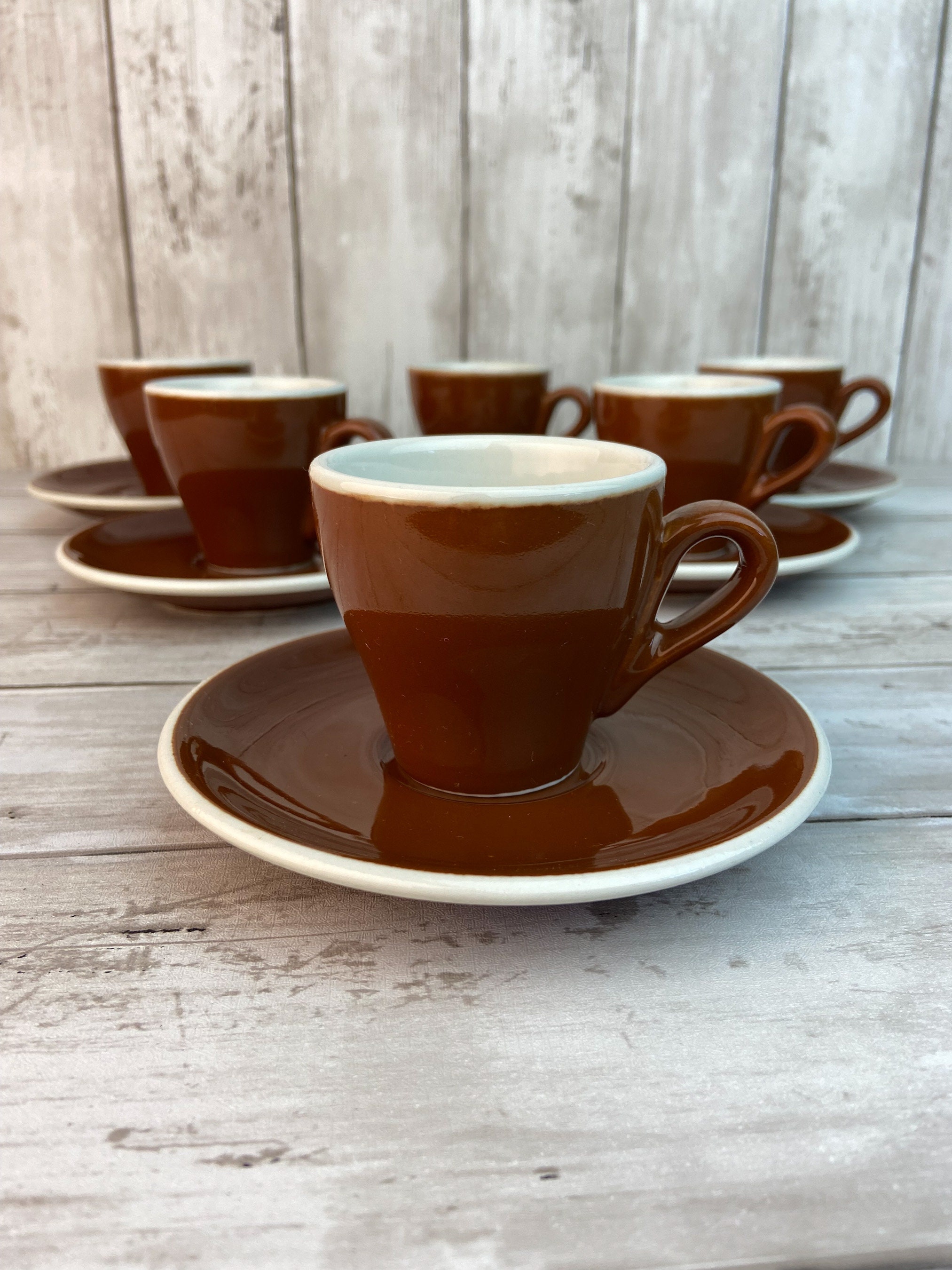 ACF Espresso Cups/Demitasse Cups Made in Italy, Vintage Espresso Cups