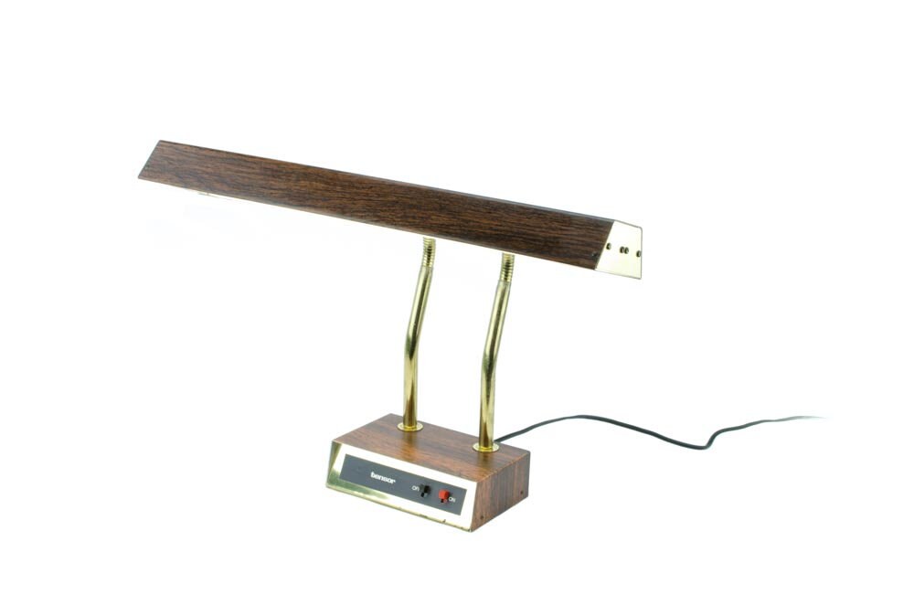 Tensor Double Gooseneck Desk Lamp Industrial Mid