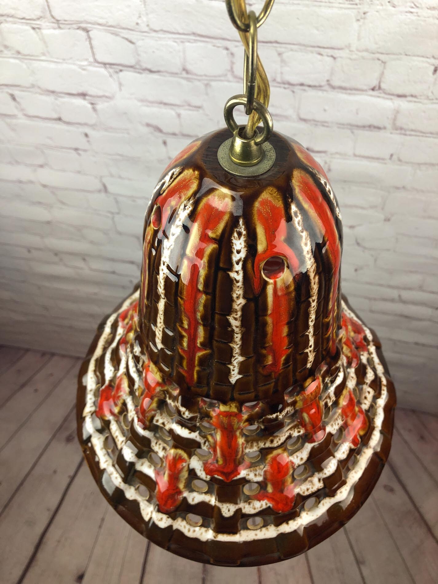 ON HOLDdo not BUYMid Century Ceramic Pendant Fixture, Mid Century