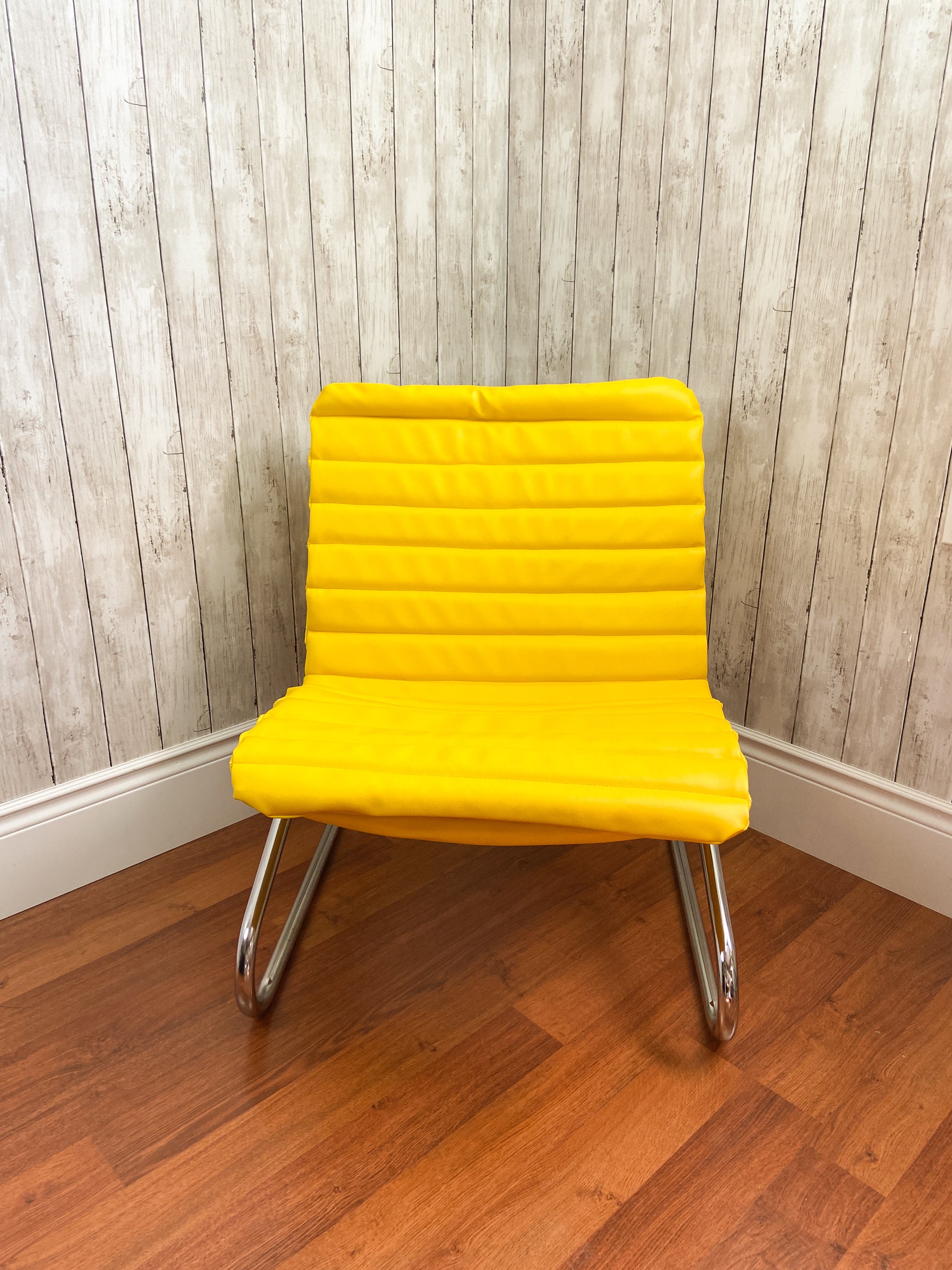 Ikea Gemet Chair Mid Century Modern Lounge Chair MCM Chrome Chair