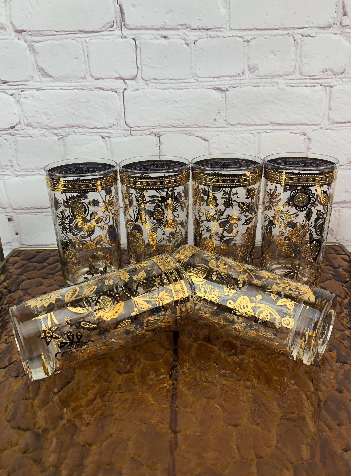 Culver Chantilly Tumbler, Mid Century Tumbler, Mid Century Barware