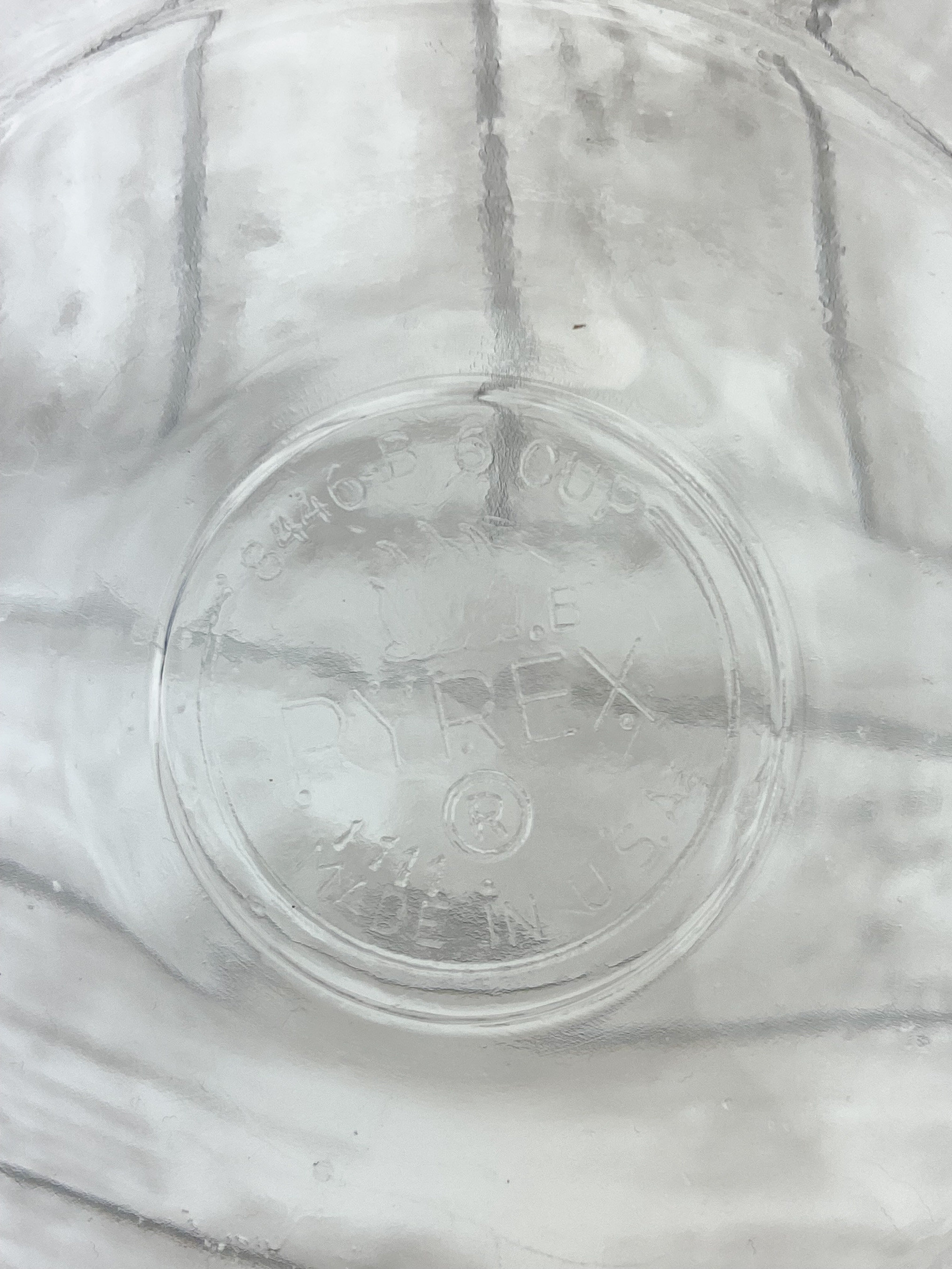 Pyrex Teapot Clear Glass Flameware Pyrex Flameware 8446 B