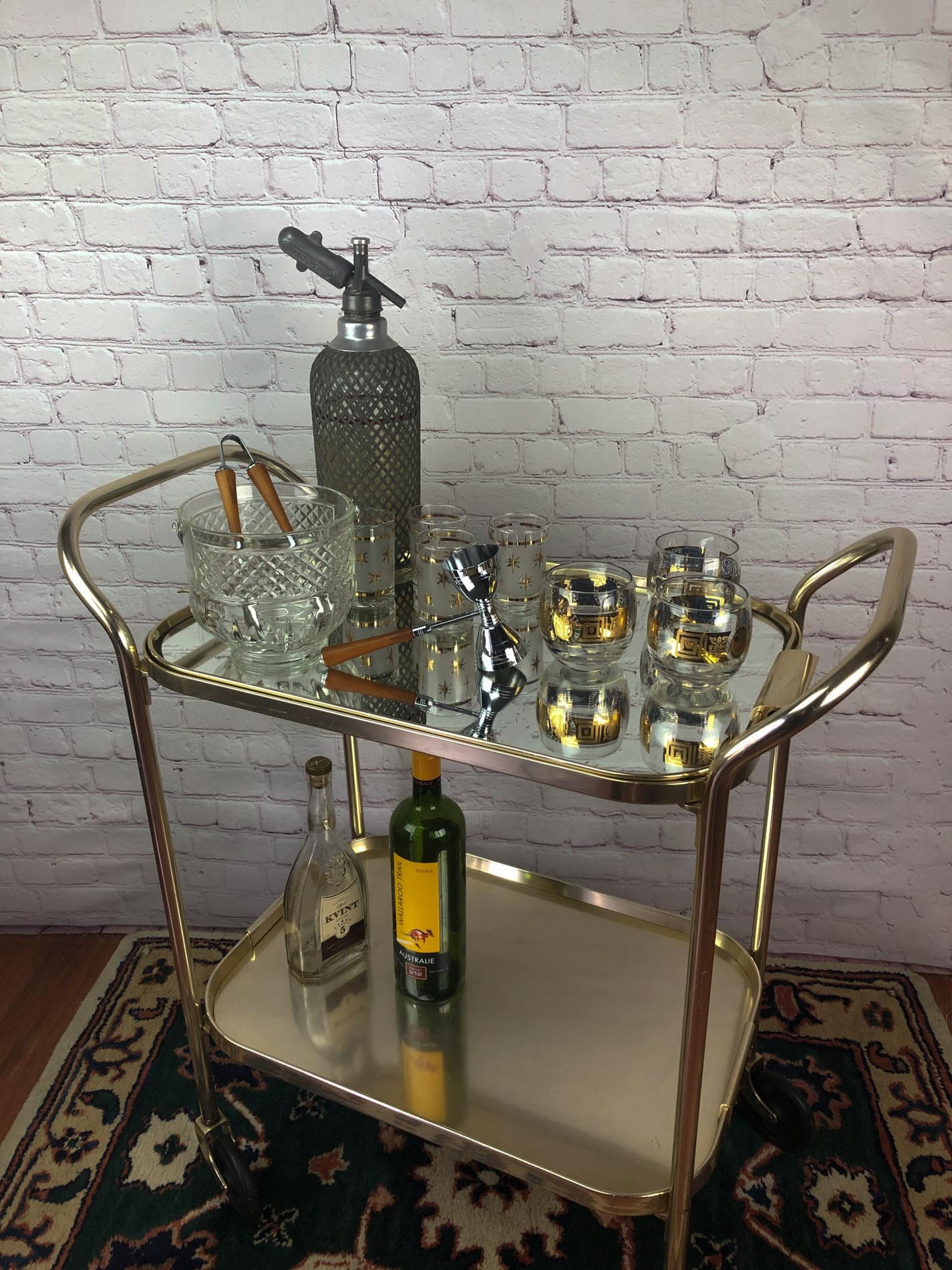 RESERVEDMid Century Bar Cart, MCM Bar Cart, Kaymet Bar Cart, Mad Men
