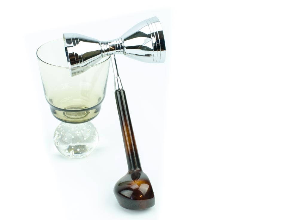 Glo Hill Golf Driver Cocktail Jigger, Golf Club Jigger, Mid Century Jigger