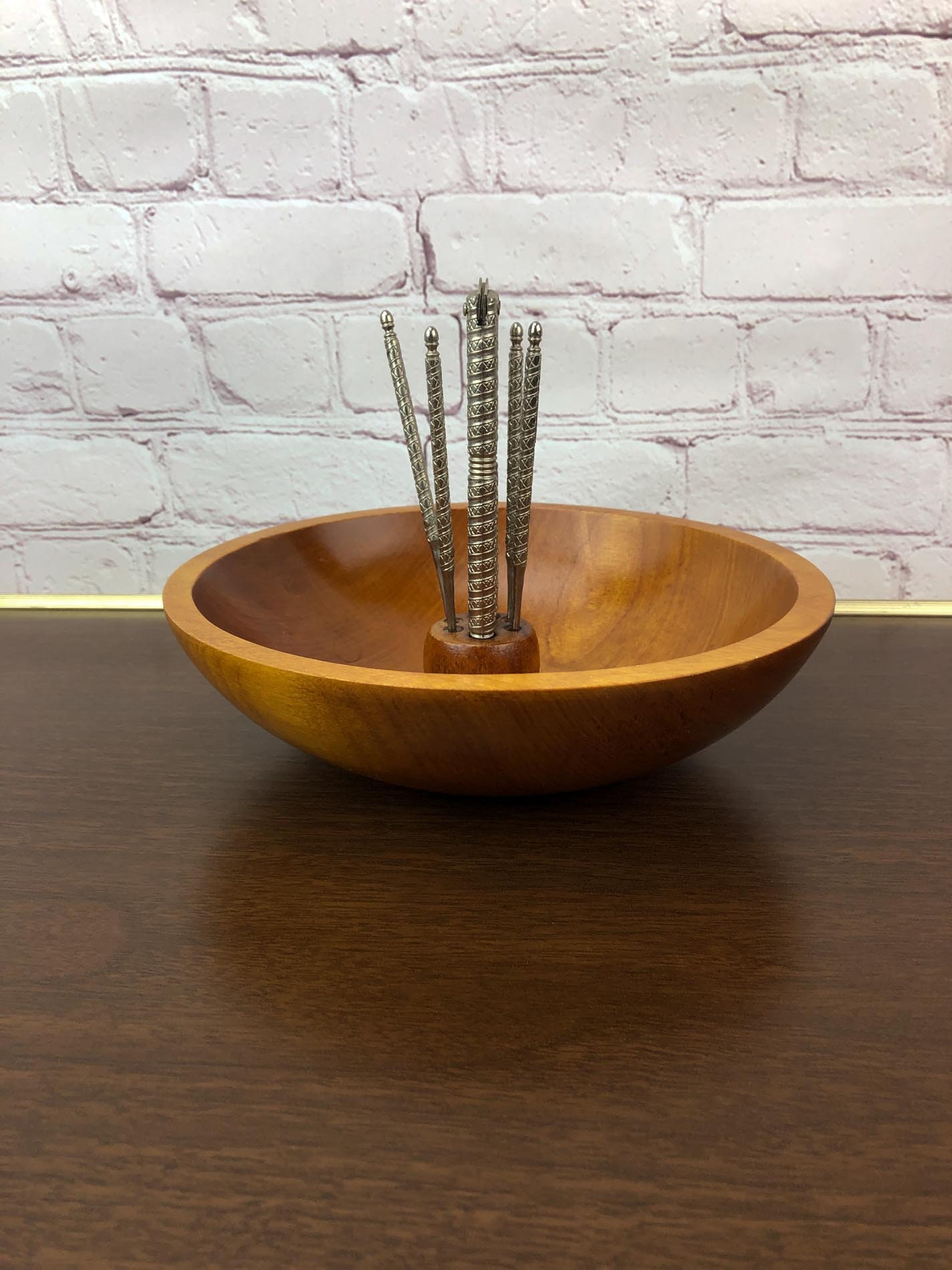 Wood Nut Bowl, Nut Bowl, Baribocraft Nut Bowl, Maple Nut Bowl, Vintage