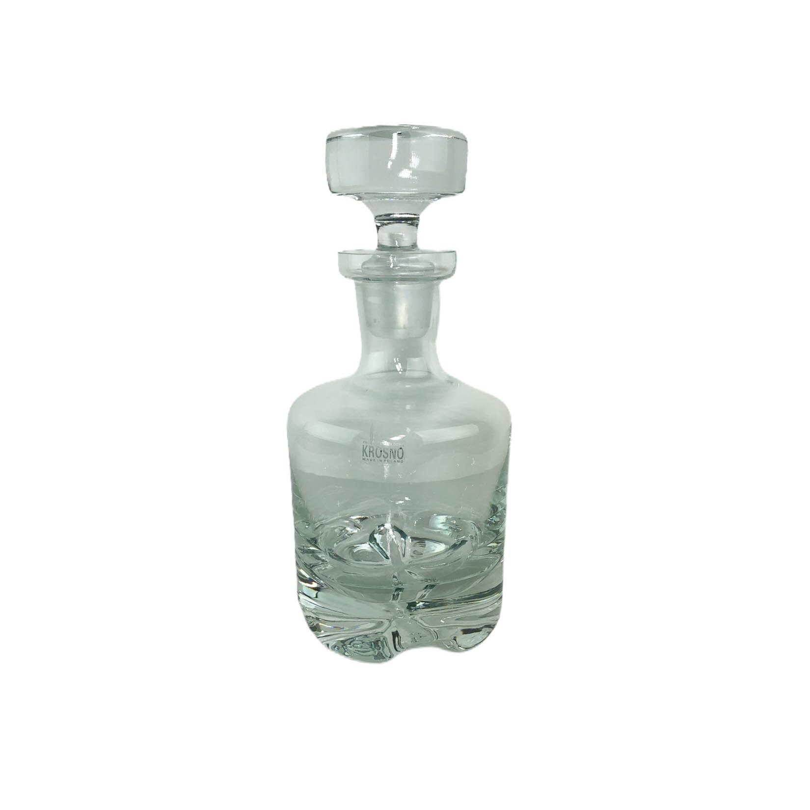Krosno Poland Crystal Decanter Whisky Decanter Krosno Crystal Decanter