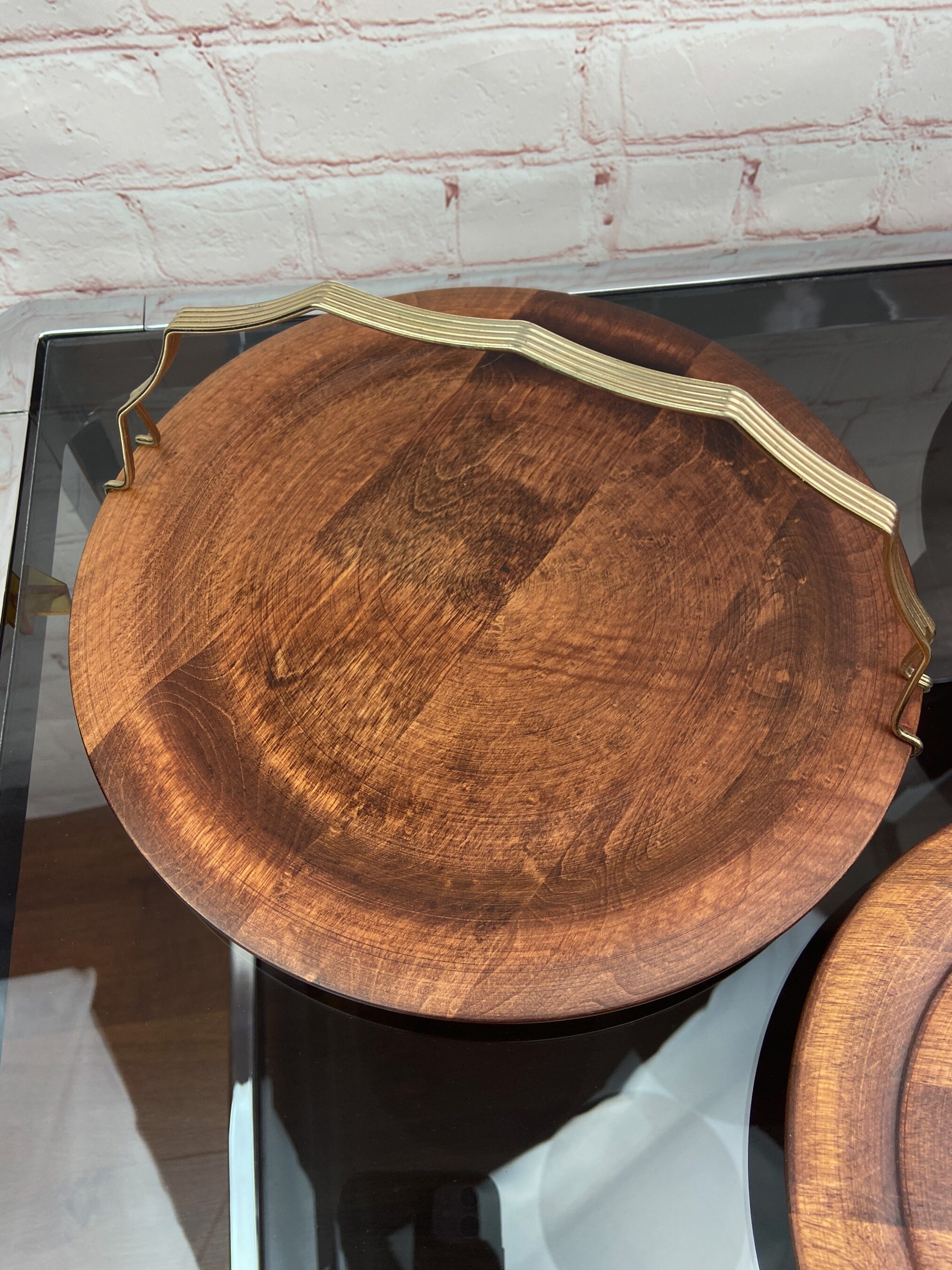 Rustic Serving Set Canadian Maple Serving Set Baribocraft Trays with