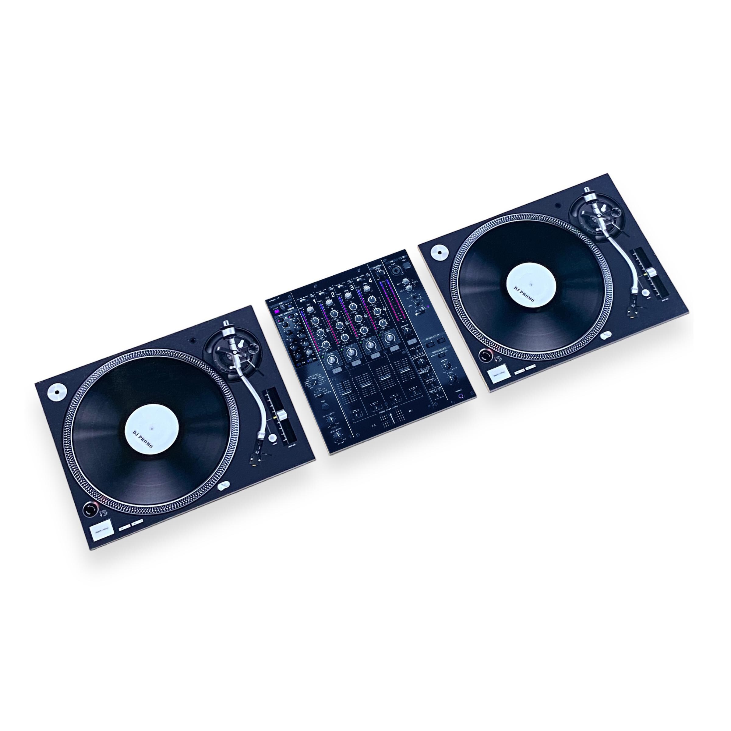 DJターンテーブル冷蔵庫マグネット – レコード＆ミキサーマグネット 