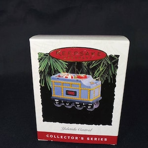 1995 Hallmark Keepsake Yuletide Central Train Christmas Ornament