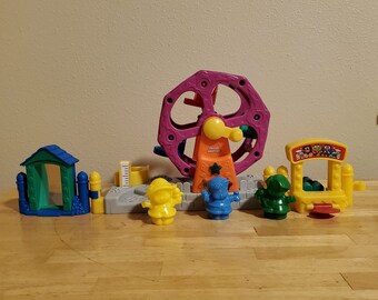 Fisher-Price Little People – Grande Roue Musicale / Manège, 2003, NEUF