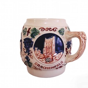 Vintage German Small Mug Pottery Cup Stein - Etsy