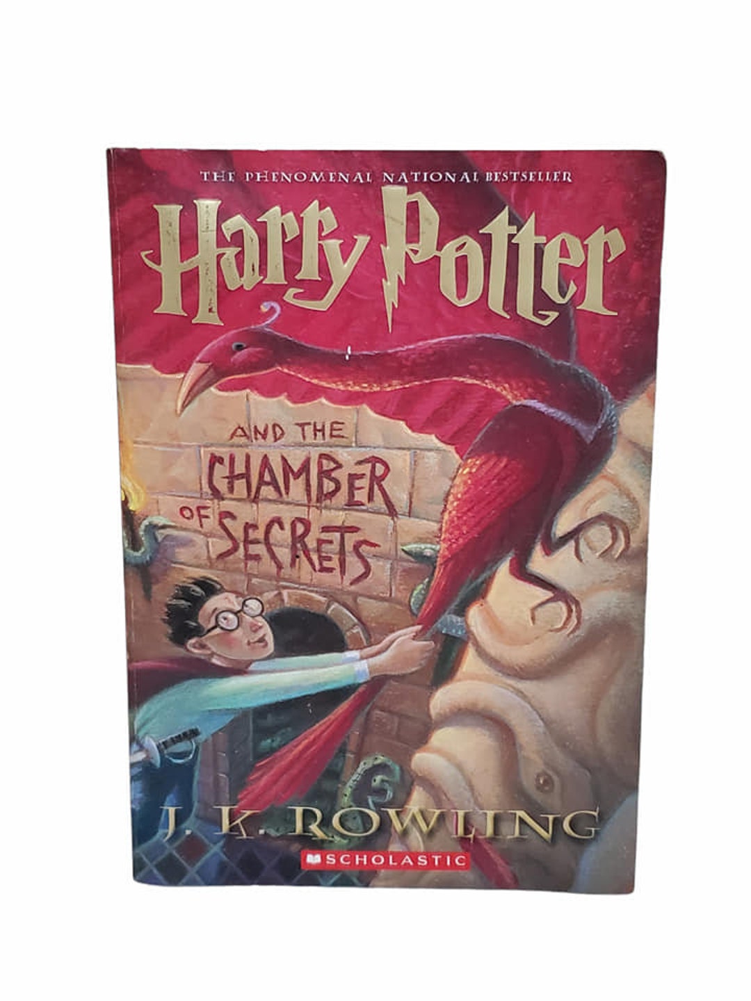 1998 Harry Potter and the Chamber of Secrets Book by J. K. Rowling