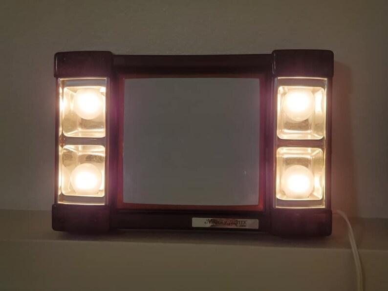 Vintage Mirror Go Lightly Makeup Mirror Jerdon Etsy