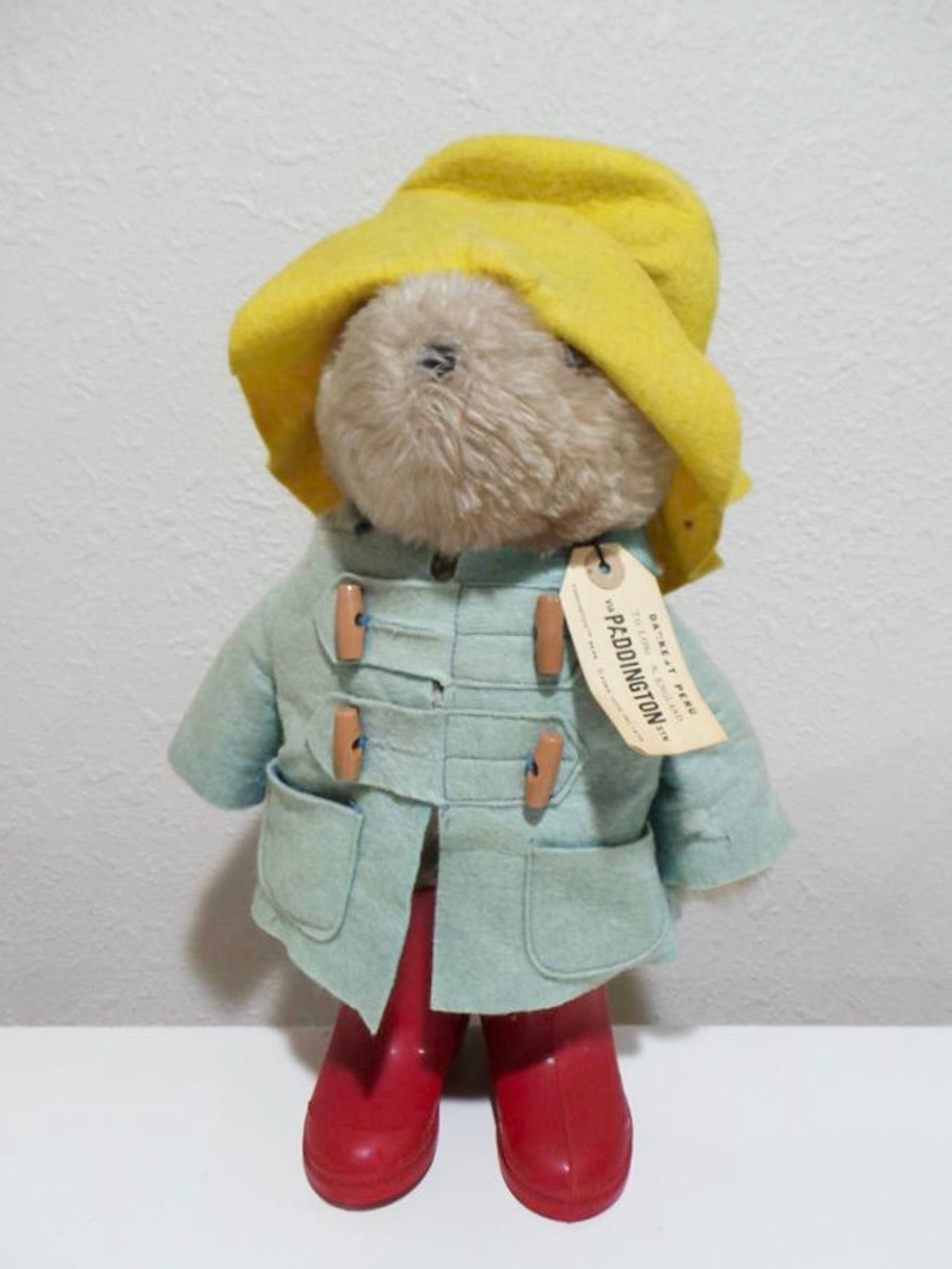 1975 Paddington Teddy Bear Eden Toys Inc Etsy