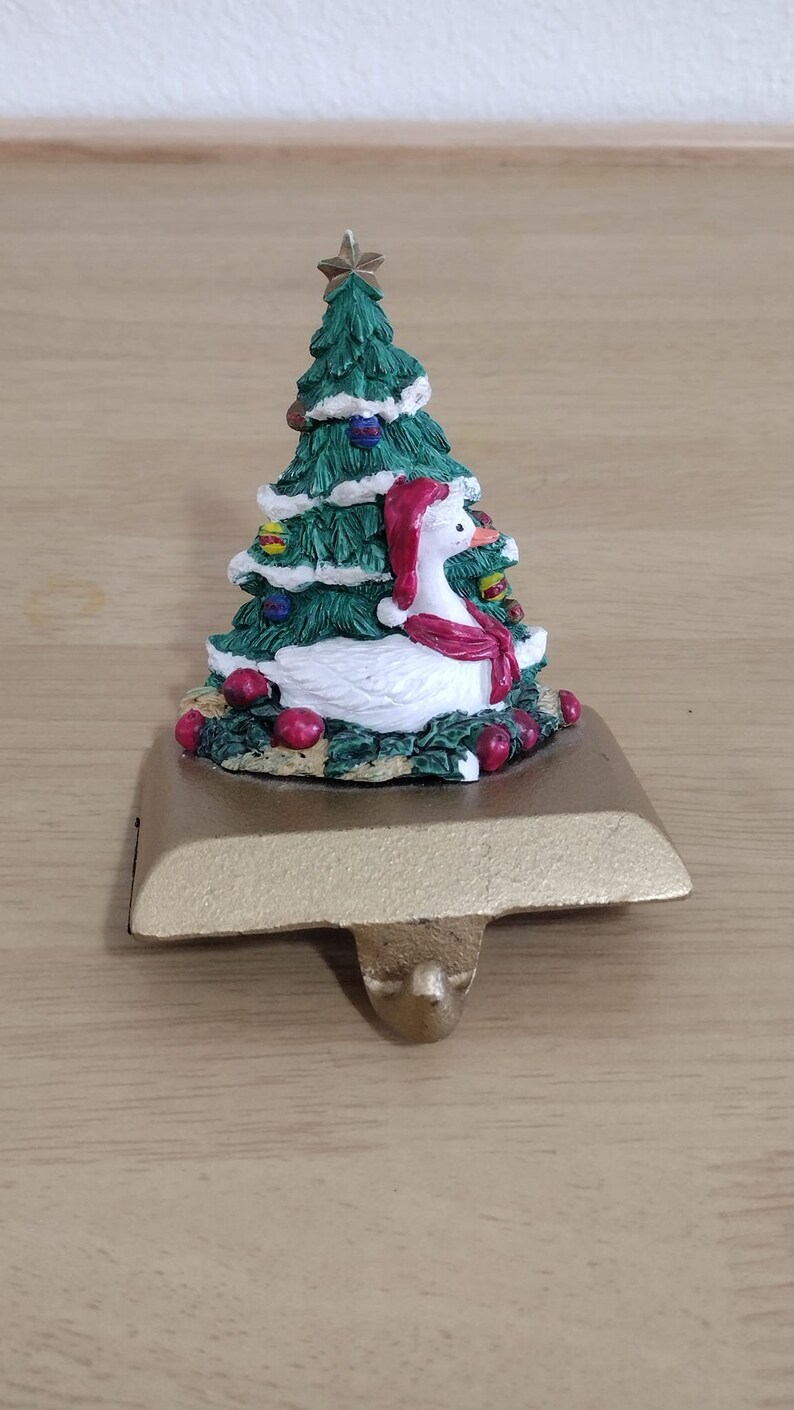 Vintage Christmas Stocking Holder Band Creations Christmas Etsy