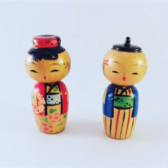 kokeshi dolls etsy
