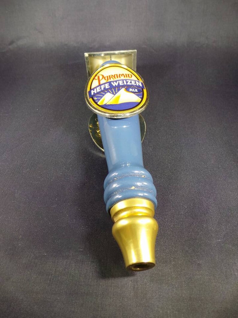 Vintage Pyramid Hefe Weizen Beer Keg Tap Handle Etsy