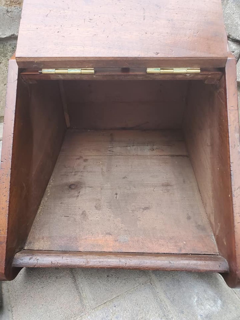 Vintage Holland Perdonium Coal Scuttle Box or Cabinet