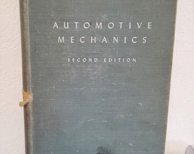 1951 Automotive Mechanics by William H. Crouse Second Edition Etsy