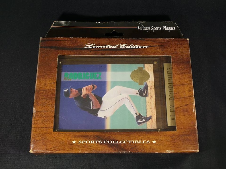Vintage Sports Plaques 1993 Classic Four Sport Alex Rodriguez Etsy