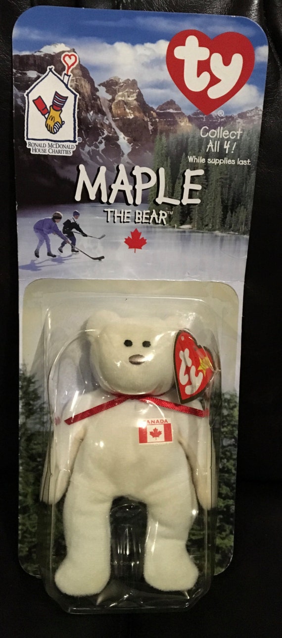 ty maple the bear mcdonalds 1999