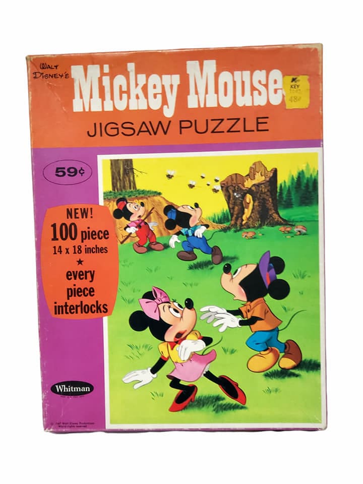 MICKEY MOUSE ★ ヴィンテージ　パズル　ウォルトディズニー Mickey Mouse & Friends Vintage Puzzles for sale | eBay