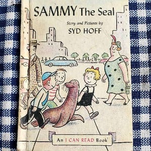 1959 Sammy the Seal by Syd Hoff Children&#39;s Book Hardcover