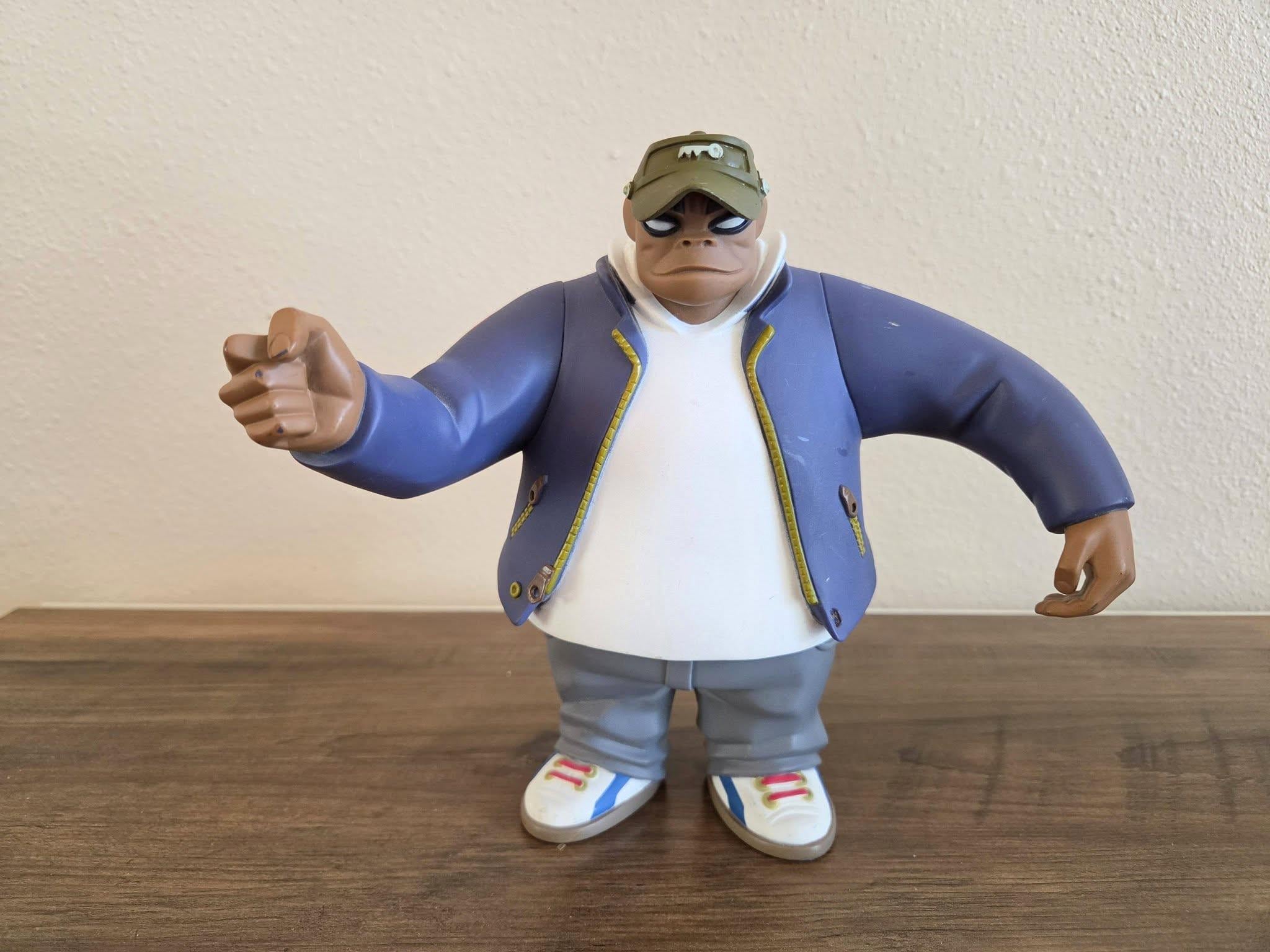 Gorillaz Kidrobot Russell Vinyl Figure Toy Statue Collector's Item