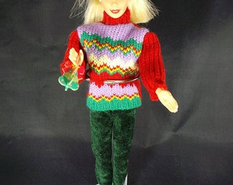 1998 Vintage Baumbesatz Barbie Sammlerpuppe