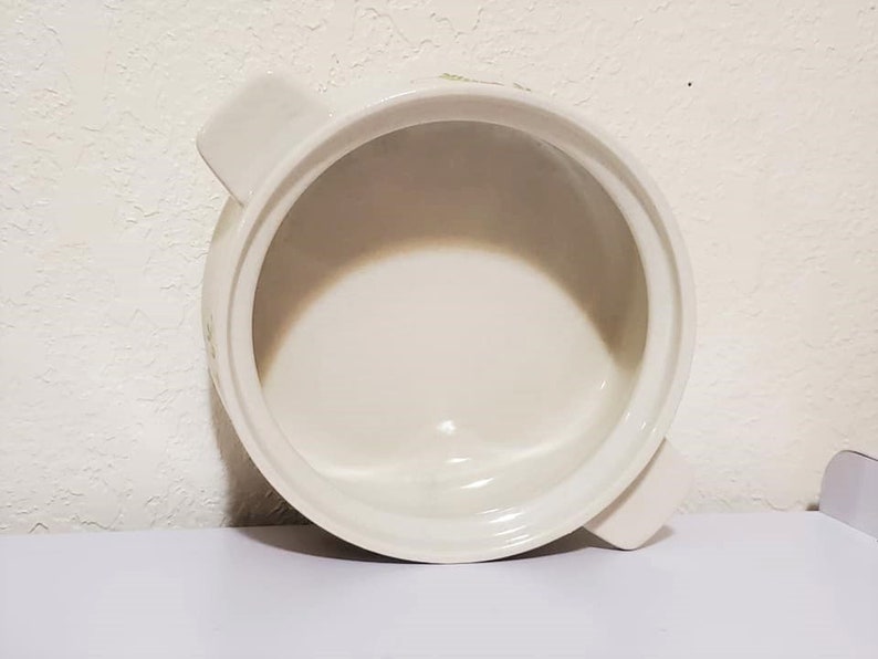 1980 Sweet Flowers Bake Serve'n Store Stoneware Individual Etsy