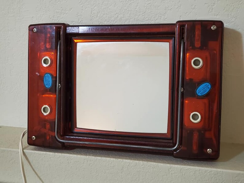 Vintage Mirror Go Lightly Makeup Mirror Jerdon Etsy