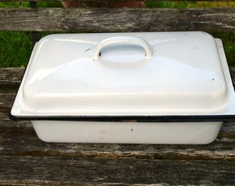 White Enamel Medical box Enamel hospital tray