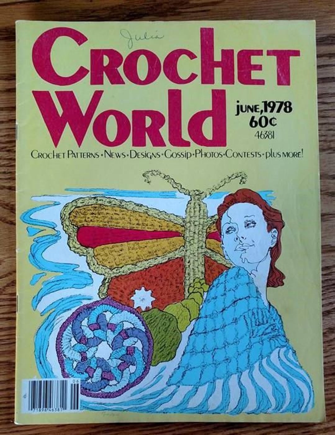 Crochet World Magazine June 1978 Etsy