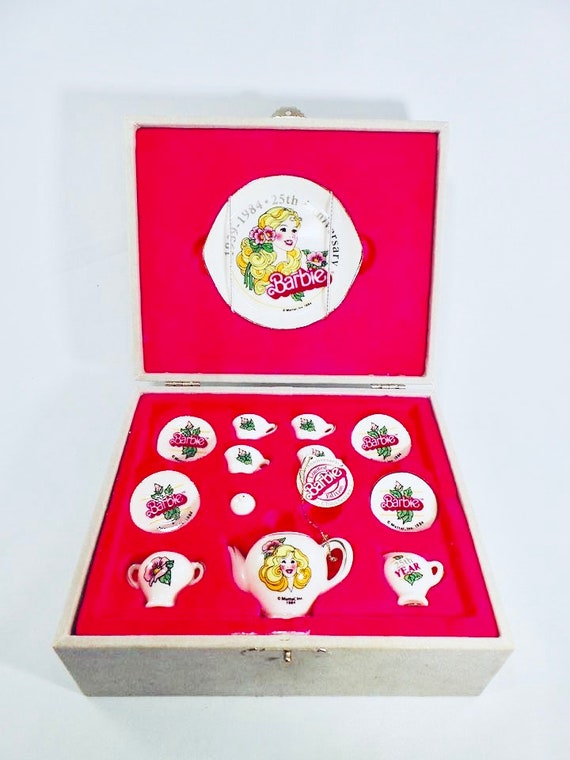 barbie tea set