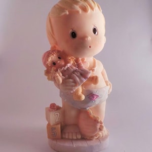 Vintage kinderbeeldje Home Decor