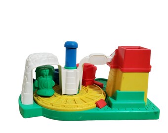 1990 Playskool Push and Go Toy Train Stain Trains, Pretend Play - Etsy