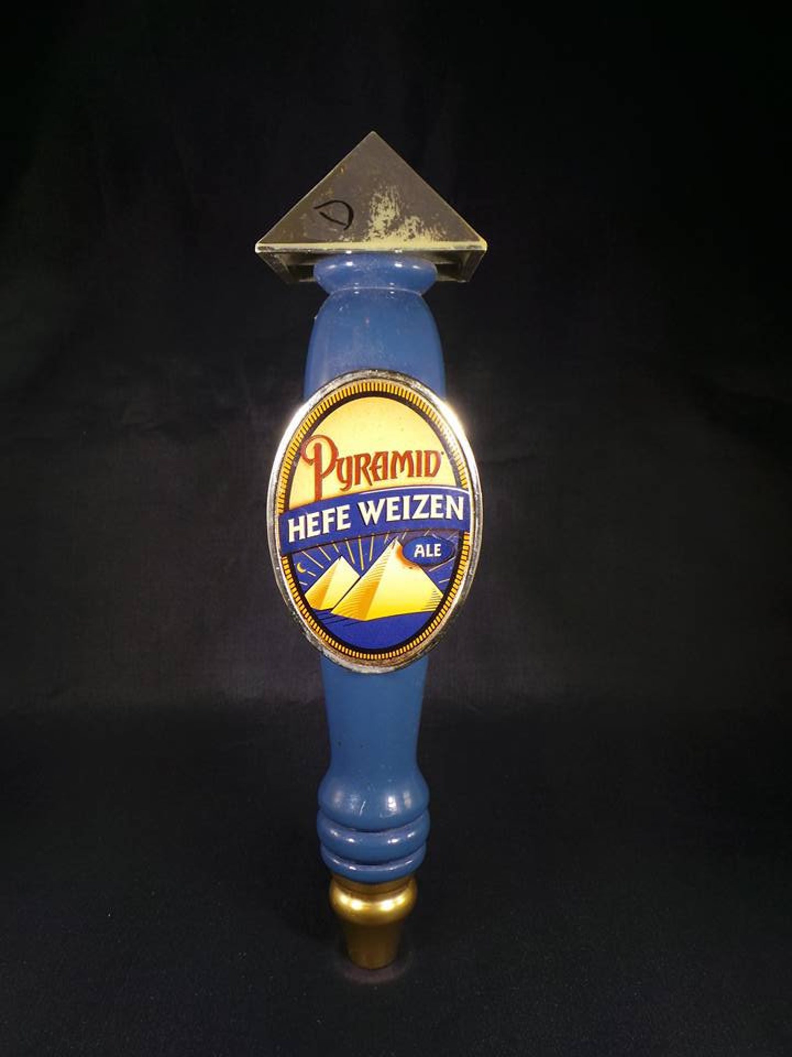 Vintage Pyramid Hefe Weizen Beer Keg Tap Handle Etsy