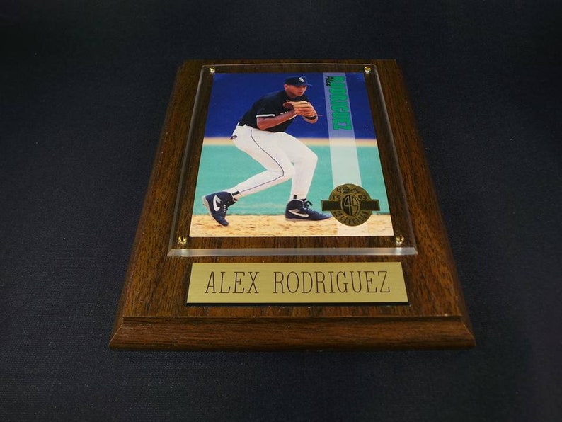 Vintage Sports Plaques 1993 Classic Four Sport Alex Rodriguez Etsy