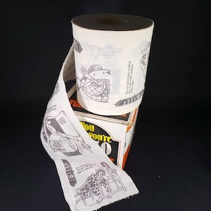 1986 Vintage Toilet Paper &quot;You Know You&#39;re Over 50&quot; Incomplete