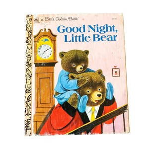 1993 A Little Golden Book Good Night, Little Bear Children&#39;s Book