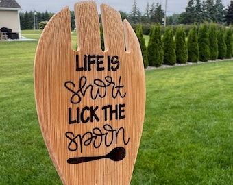 Life is Short, Lick the Spoon