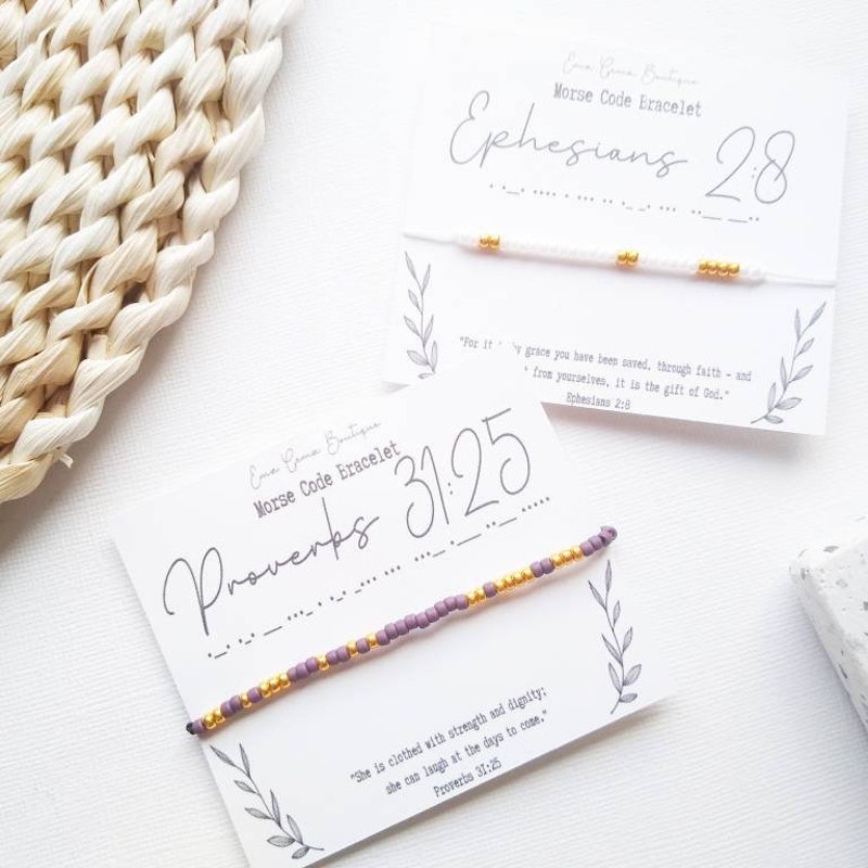 Bible Verse Bracelet - Etsy