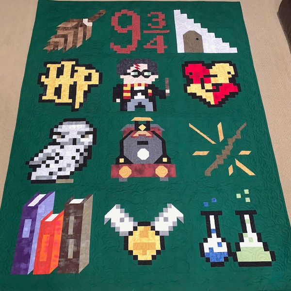 Harry Potter Emblem Quilt