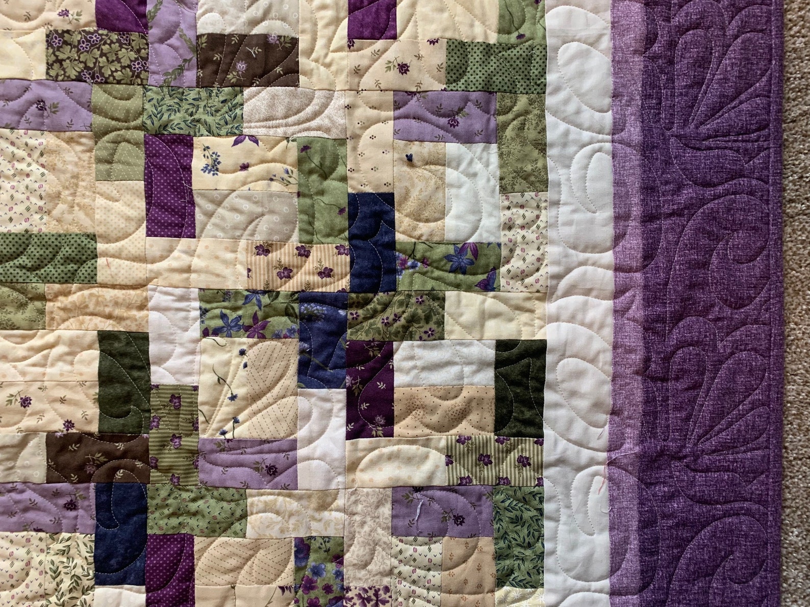 Violet Hill Quilt Quilts for Sale, Patchwork Quilt, Custom Blankets Etsy