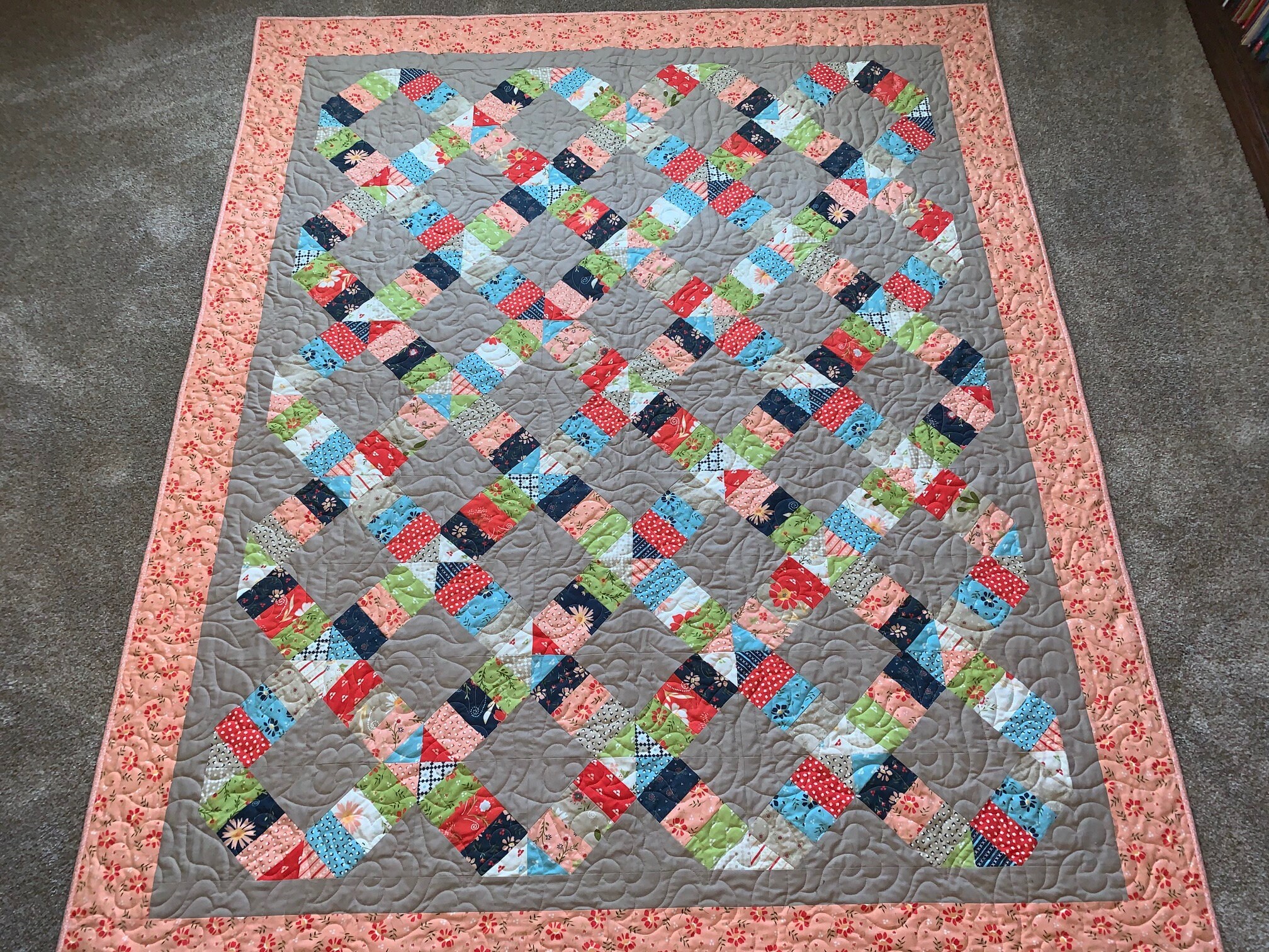 Colcha de jardín de flores colchas para la venta edredón | Etsy